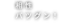 相性バツグン